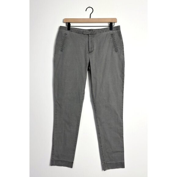 ATM Enzyme Wash Slim Pants Gray - Picture 1 of 7